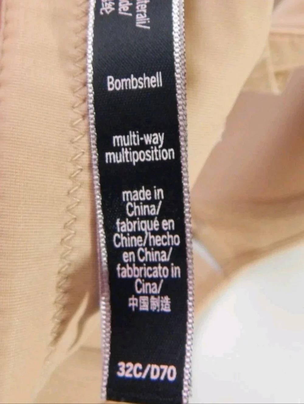 Victoria's Secret Bombshell Strapless Bra